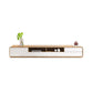 Console TV scandinava Console multimediale TV in legno con cassetti