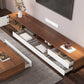 Console TV scandinava Console multimediale TV in legno con cassetti