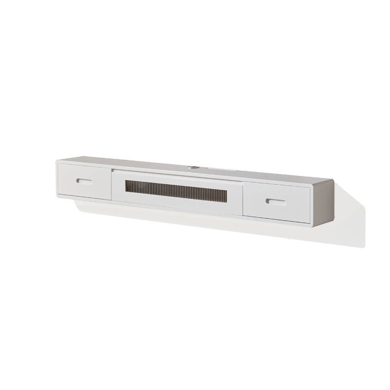 Console TV contemporanea Console multimediale TV in legno massello con cassetti