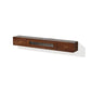 Console TV contemporanea Console multimediale TV in legno massello con cassetti