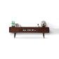 Scandinavian TV Console Solid Wood TV Media Console with Drawers