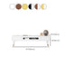 Scandinavian TV Console Solid Wood TV Media Console with Drawers