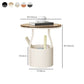 1 Shelf Glam Accent Table Nightstand Antique Finish Bed Nightstand Clearhalo 'Bedroom Furniture' 'furn' 'furn_night_stand' 'Furniture' 'night_stand' 'Nightstands' 6896176