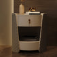 1 Drawer Glam Accent Table Nightstand Antique Finish Nightstand Clearhalo 'Bedroom Furniture' 'furn' 'furn_night_stand' 'Furniture' 'night_stand' 'Nightstands' 6896181
