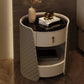 1 Drawer Glam Accent Table Nightstand Antique Finish Nightstand 1 Piece Black Clearhalo 'Bedroom Furniture' 'furn' 'furn_night_stand' 'Furniture' 'night_stand' 'Nightstands' 6896182