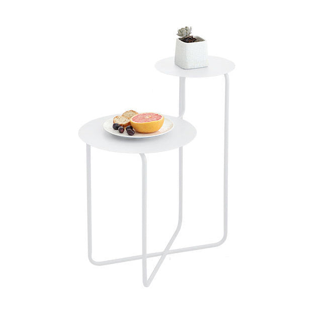 Metall zeitgenössischer Akzenttisch Nachttisch antikes Finish -Bett Nachttisch