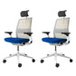 Modern Office Chair Adjustable Seat Height Swivel Chair with Wheels
