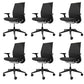 Modern Office Chair Adjustable Seat Height Swivel Chair with Wheels