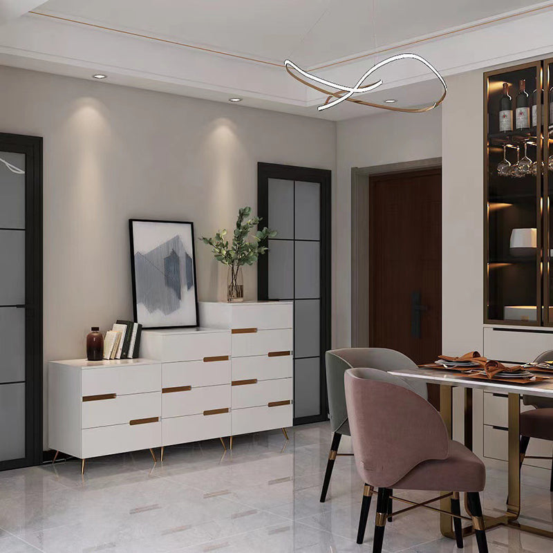 Commode de rangement moderne, commode de rangement à 3/4/5 tiroirs, largeur de 15,6 pouces