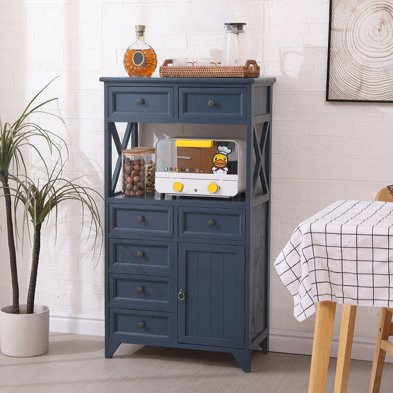 Coastal Combo Dressoir Massief Houten Opbergkist Dressoir voor Slaapkamer