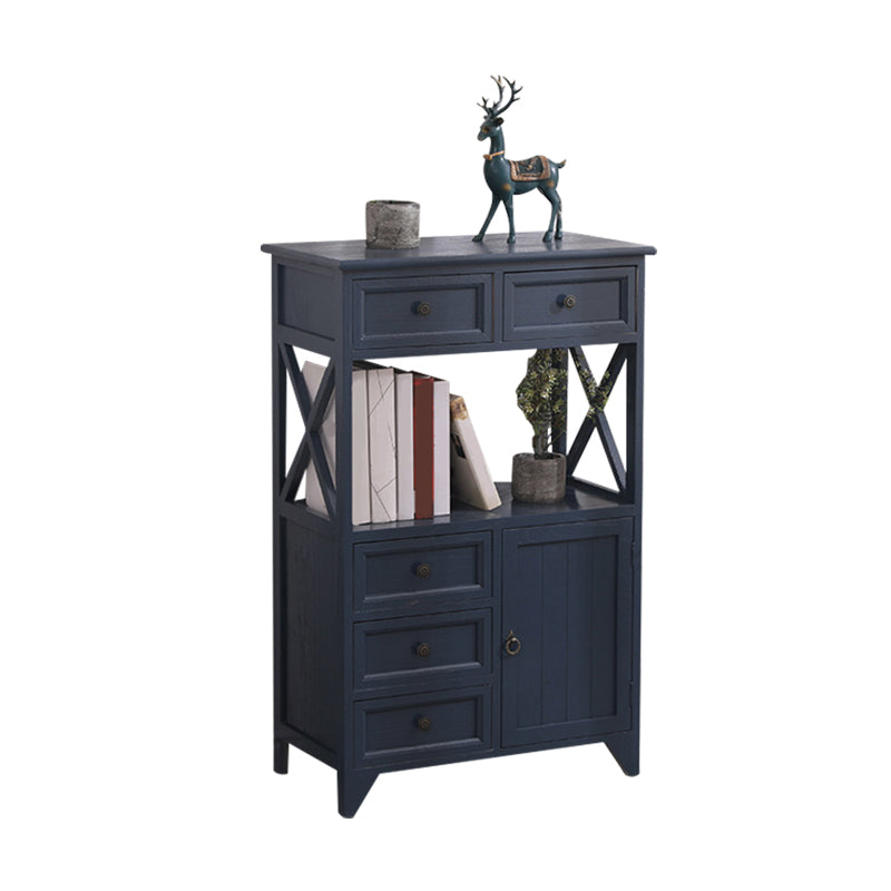 Coastal Combo Dressoir Massief Houten Opbergkist Dressoir voor Slaapkamer