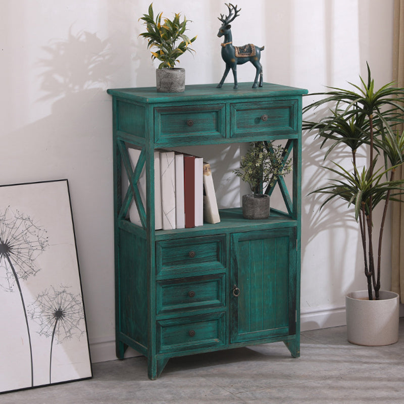 Coastal Combo Dressoir Massief Houten Opbergkist Dressoir voor Slaapkamer