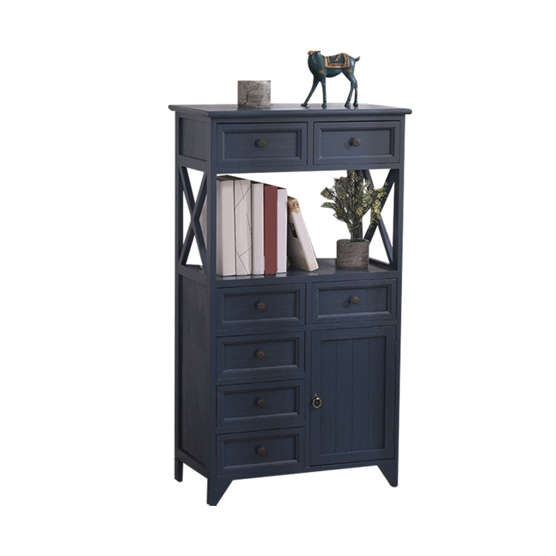 Coastal Combo Dressoir Massief Houten Opbergkist Dressoir voor Slaapkamer