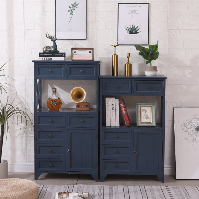 Coastal Combo Dressoir Massief Houten Opbergkist Dressoir voor Slaapkamer