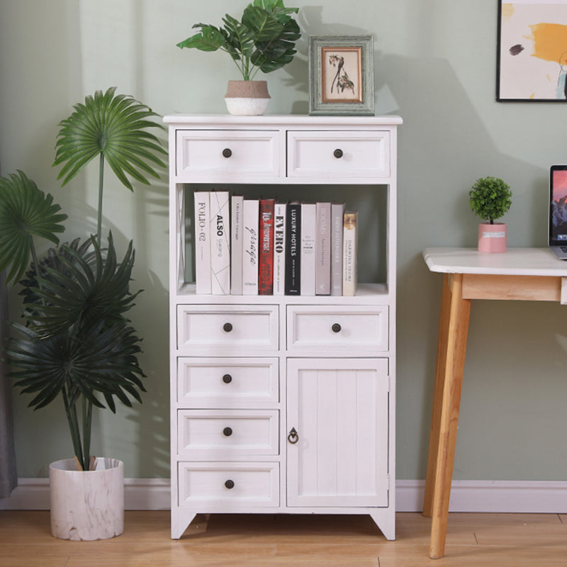 Coastal Combo Dressoir Massief Houten Opbergkist Dressoir voor Slaapkamer