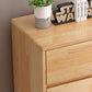 Contemporary Lingerie Chest Rubber Wood Storage Chest Dresser for Home Office