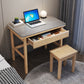 1 Drawer Writing Desk Solid Wood 29.53-inch Tall Office Desk Clearhalo 'furn' 'furn_office_desk' 'Furniture' 'Office Desks' 'Office Furniture' 'office_desk' 6897555