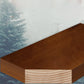 Bureau de bureau contemporain Bois massif 29.53 "TEL