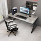 Modern Stone Gaming Desk Sled Base 29.53" Tall Computer Desk Clearhalo 'furn' 'furn_office_desk' 'Furniture' 'Office Desks' 'Office Furniture' 'office_desk' 6897656