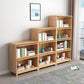 Scandinavian Style Closed Back Bookshelf Standard Wooden Bookcase Clearhalo 'Bookcases' 'furn' 'furn_bookcases' 'Furniture' 'Office Furniture' 6897940