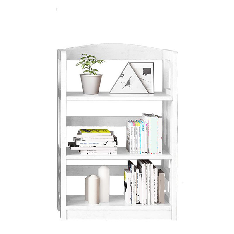 Bibliothèque en bois contemporaine Open Back Standard avec étagères avec étagères