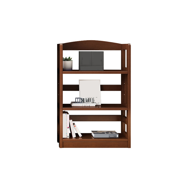 Bibliothèque en bois contemporaine Open Back Standard avec étagères avec étagères