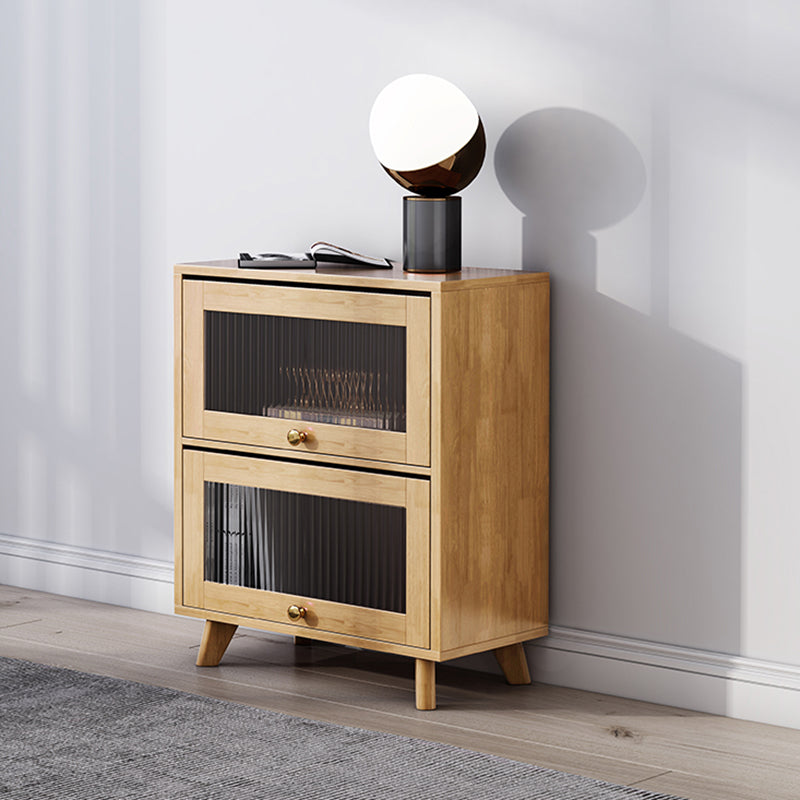 Scandinavian gesloten achterste boekenplank houten boekenkast met planken