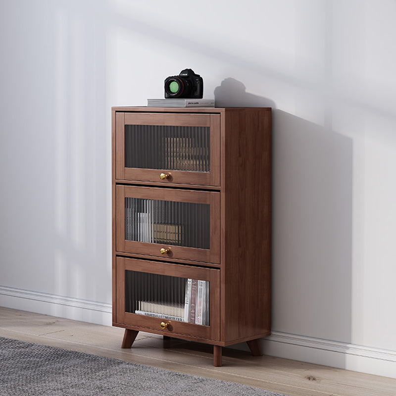 Scandinavian gesloten achterste boekenplank houten boekenkast met planken