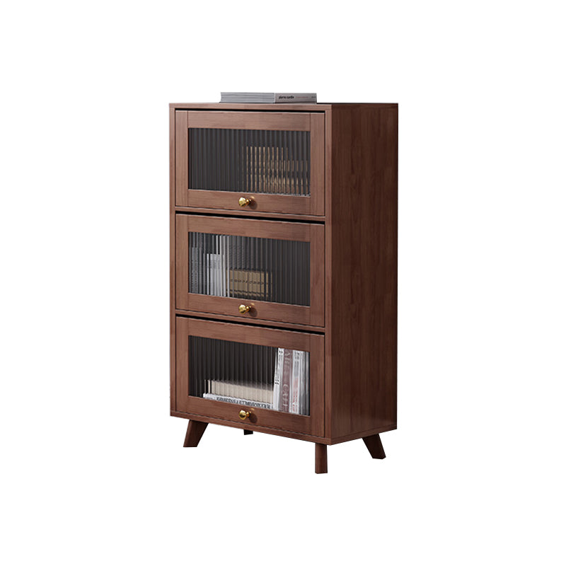 Scandinavian gesloten achterste boekenplank houten boekenkast met planken