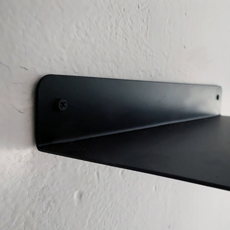 Floating Closed Back Bookshelf Metal Contemporary Bookcase with Shelf Clearhalo 'Bookcases' 'furn' 'furn_bookcases' 'Furniture' 'Office Furniture' 6898106