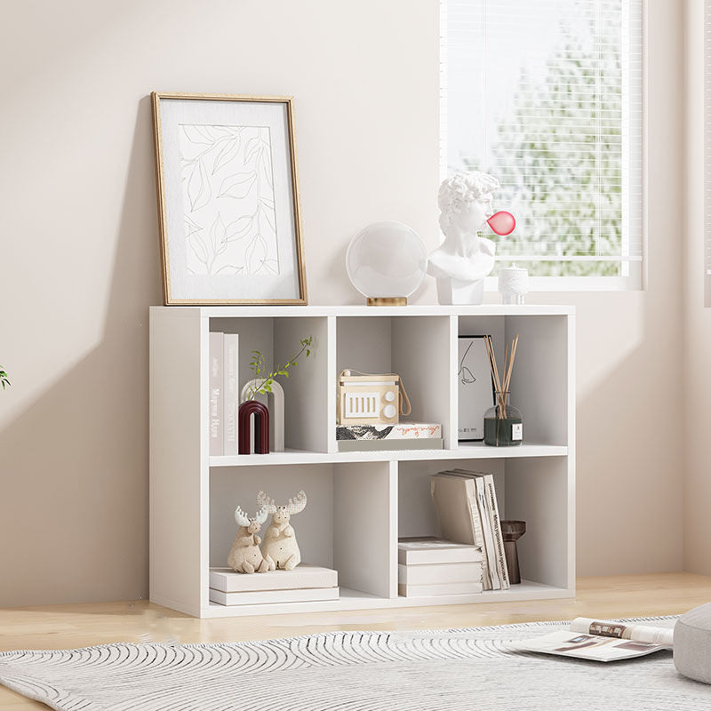 Standaard gesloten back -boekenplank Engineered Wood Scandinavian boekenkast