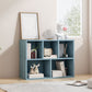 Standaard gesloten back -boekenplank Engineered Wood Scandinavian boekenkast