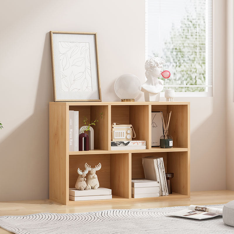 Standaard gesloten back -boekenplank Engineered Wood Scandinavian boekenkast