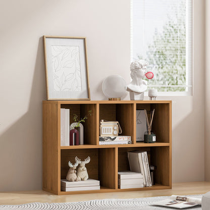 Standaard gesloten back -boekenplank Engineered Wood Scandinavian boekenkast