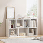 Standaard gesloten back -boekenplank Engineered Wood Scandinavian boekenkast