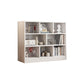 Standaard gesloten back -boekenplank Engineered Wood Scandinavian boekenkast