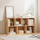 Standaard gesloten back -boekenplank Engineered Wood Scandinavian boekenkast
