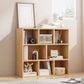 Standaard gesloten back -boekenplank Engineered Wood Scandinavian boekenkast