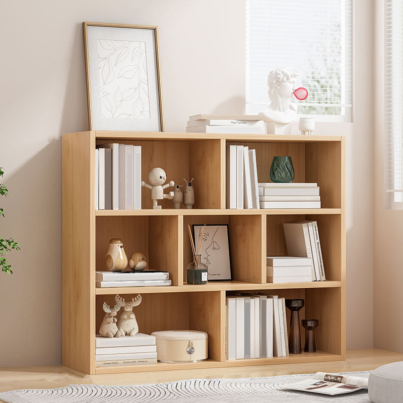 Standaard gesloten back -boekenplank Engineered Wood Scandinavian boekenkast