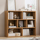 Standaard gesloten back -boekenplank Engineered Wood Scandinavian boekenkast