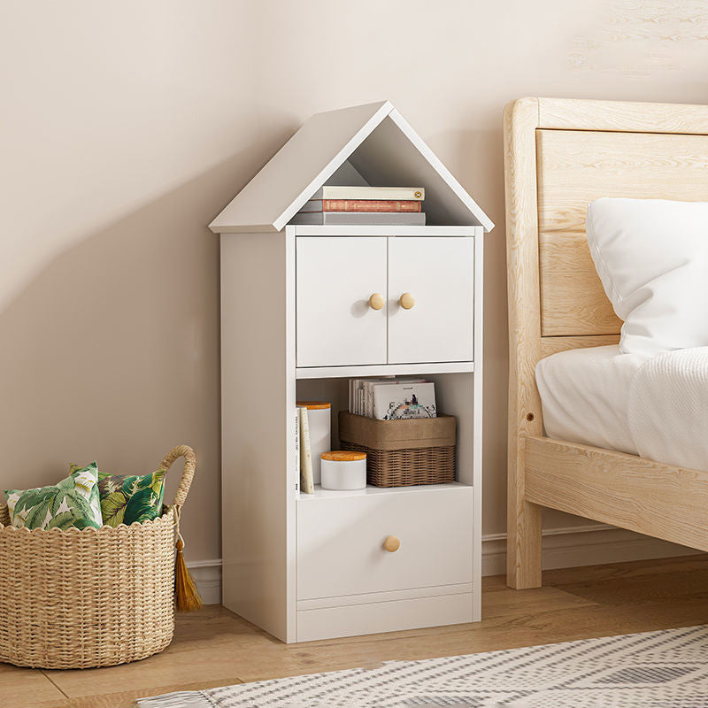 Standaard gesloten back -boekenplank Engineered Wood Scandinavian boekenkast