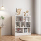 Standaard gesloten back -boekenplank Engineered Wood Scandinavian boekenkast