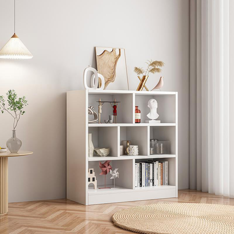 Standaard gesloten back -boekenplank Engineered Wood Scandinavian boekenkast