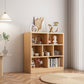 Standaard gesloten back -boekenplank Engineered Wood Scandinavian boekenkast