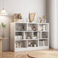 Standaard gesloten back -boekenplank Engineered Wood Scandinavian boekenkast