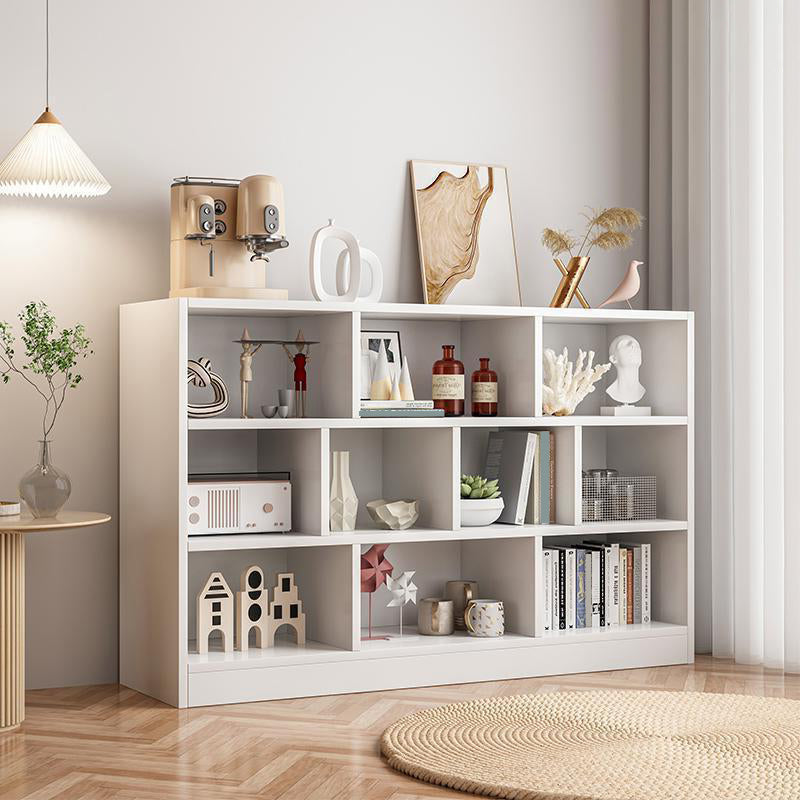 Standaard gesloten back -boekenplank Engineered Wood Scandinavian boekenkast