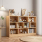 Standaard gesloten back -boekenplank Engineered Wood Scandinavian boekenkast