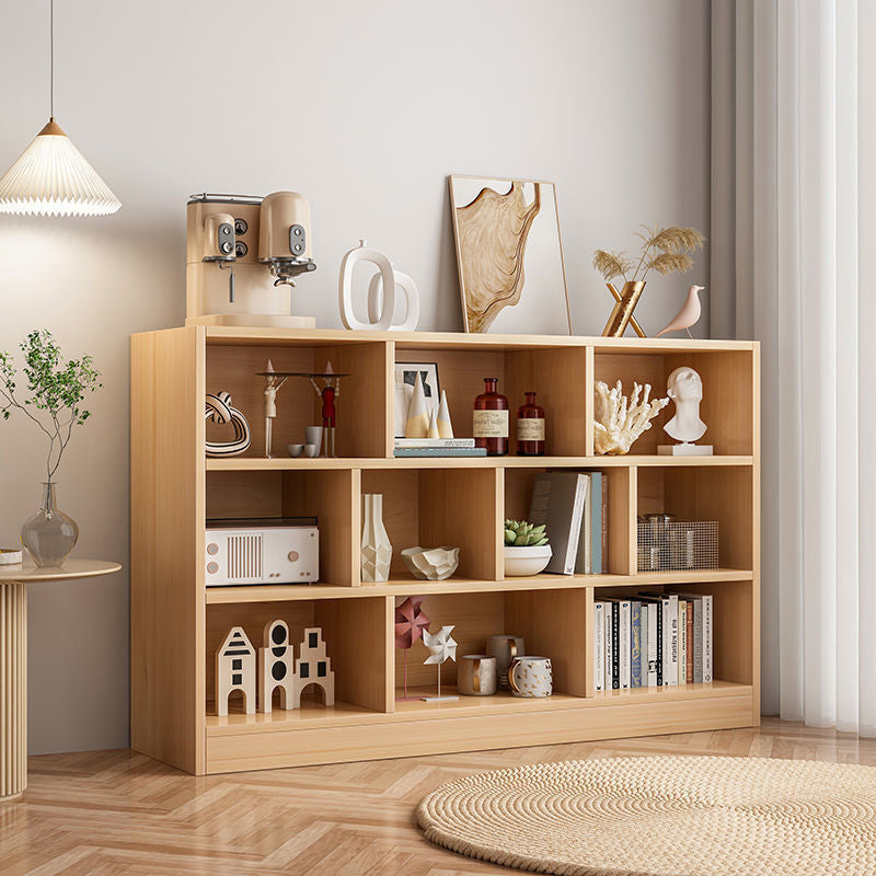 Standaard gesloten back -boekenplank Engineered Wood Scandinavian boekenkast