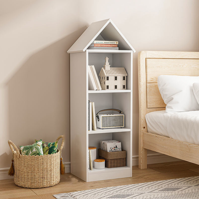 Standaard gesloten back -boekenplank Engineered Wood Scandinavian boekenkast