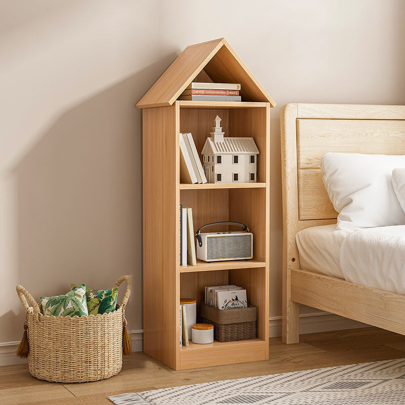 Standaard gesloten back -boekenplank Engineered Wood Scandinavian boekenkast